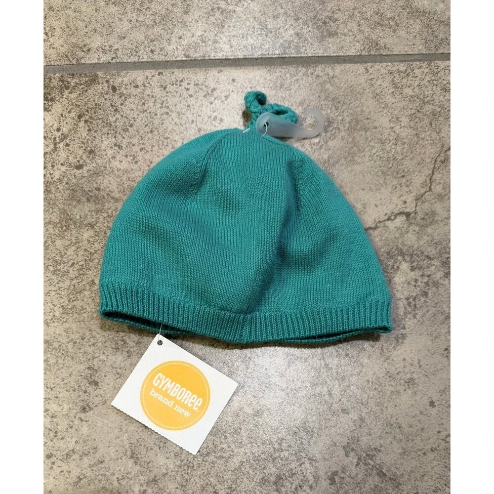 Gymboree Sweet Pea Hat Boys Size 0-3 Months NWT